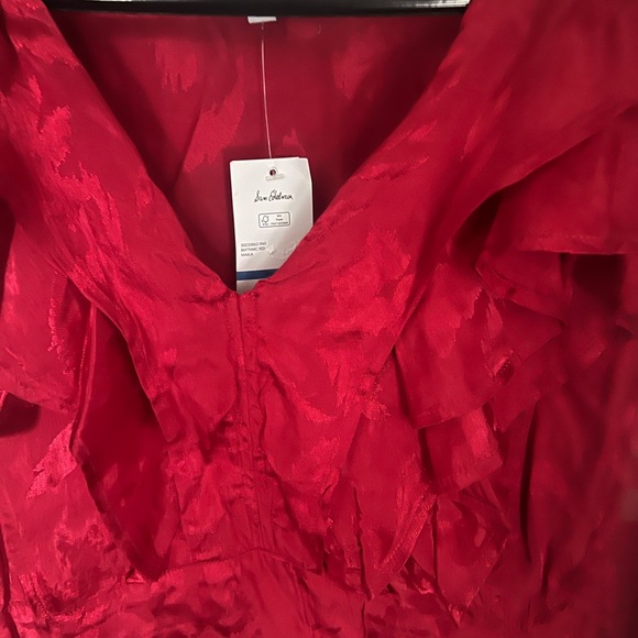 Sam Edelman Red Ruffle Blouse - Picture 4 of 7